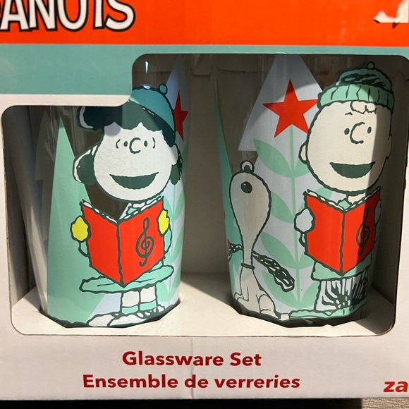 Peanuts Kitchen Peanuts Glassware Set Poshmark
